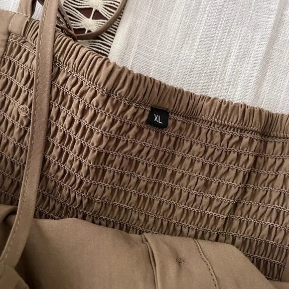 Brown midi dress - Picture 4 of 4